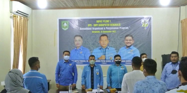Rapat Pleno Perdana, KNPI Bengkalis Bahas Konsolidasi dan Program Kerja
