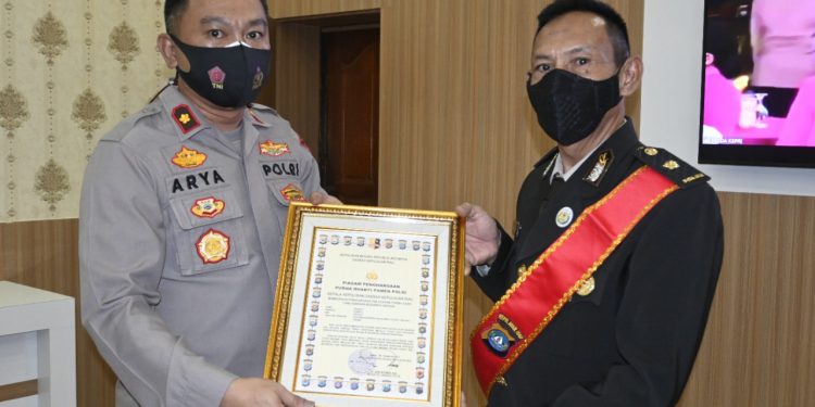 Wisuda Purna Bhakti Polres Tanjungpinang Secara Virtual