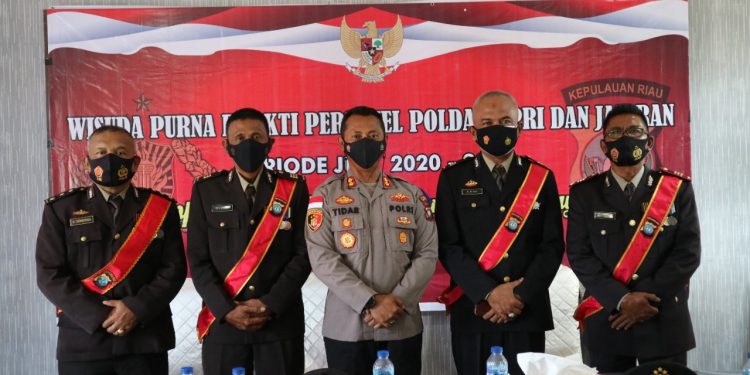 Polres Bintan ikuti Wisuda Purna Bhakti secara Virtual
