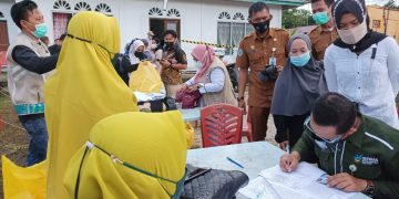 Tanam Mangrove Bersama Presiden, 463 Warga Bantan  Rapid Tes Antigen, 2 Positif