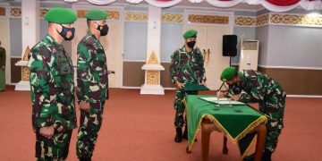 Danrem 031/WB Pimpin Sertijab Dandim 0303 Bengkalis