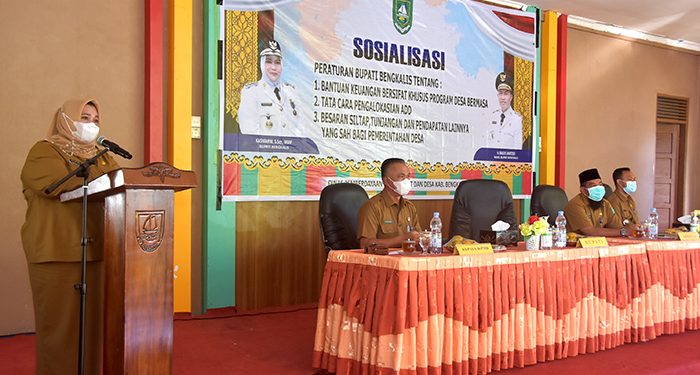 Progres Program Unggulan Bengkalis, Bupati Kasmarni Jelaskan 1 Milyar 1 Desa BERMASA