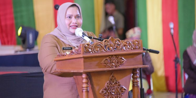 Bupati Kasmarni Buka Festival Pemilihan Bujang Dara tingkat Kabupaten Bengkalis