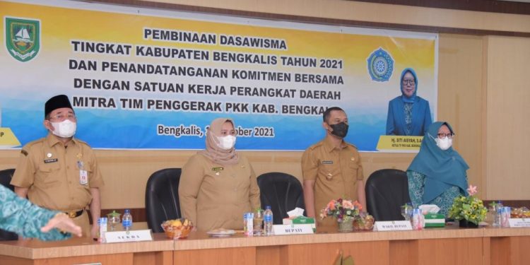 Bupati Kasmarni Buka Pembinaan Dasawisma se-Kabupaten Bengkalis