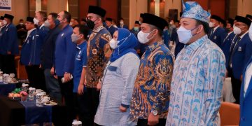 Hadiri Pelantikan Pengurus DPW dan DPD PAN se-Riau, Bupati Ucapkan Selamat