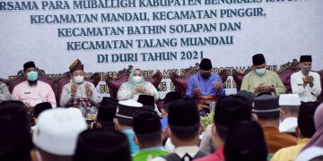Bupati Kasmarni Silaturahmi Bersama Mubaligh 4 Kecamatan di Duri