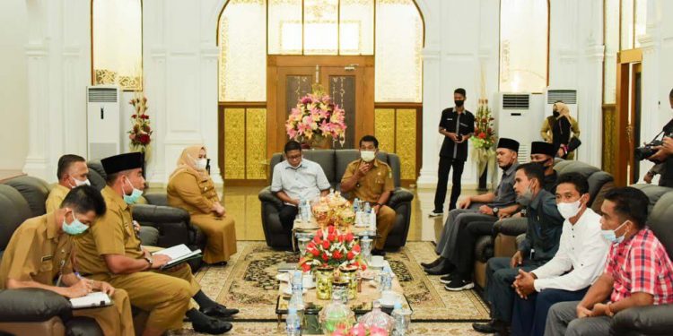 Bupati Kasmarni Terima Kunjungan Silaturahmi Forum BPD Kecamatan Bengkalis dan Bantan