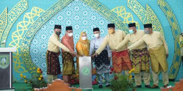 Bupati Kasmarni Buka MTQ Tingkat Kecamatan Bantan Ke-XXVI