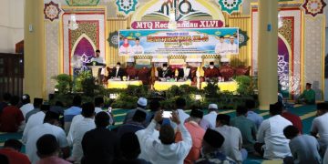 Bupati Bengkalis Hadiri Tabligh Akbar Sempena Penutupan MTQ Mandau