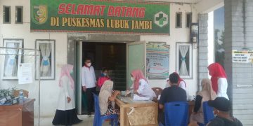 UPTD Puskesmas Lubuk Jambi Gencar Sosialisasikan Pencapaian Herd Immunity