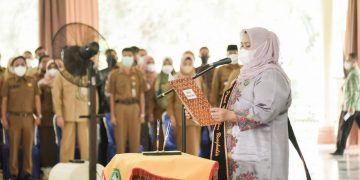Bupati Kasmarni Kukuhkan Bunda PAUD Kecamatan, Kelurahan/Desa se-Kabupaten Bengkalis