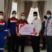 Pertamina Peduli, Kirimkan Ratusan Paket Sembako ke Korban Banjir Dumai