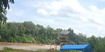 Aktifitas Dompeng di Sungai Kuantan Tak jauh dari Polsek Kuantan  Mudik Mulai Resahkan Warga, Kapolsek Segera Tindak Lanjuti