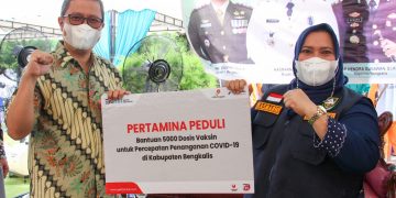 PHR Donasi 5.000  Vaksin Untuk Masyarakat Duri