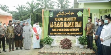 Bupati Bengkalis Resmikan Pondok Pesantren Al Hasan Madani Riau