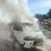 Angkot terbakar di Rohil, 9 Penumpang Luka Bakar