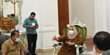 Audiensi Bersama PT PHR Bupati Sampaikan Lima Harapan