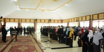 Lantik 330 Pejabat Fungsional, Kasmarni Berharap ASN Harus Inovatif, adaptif, dan responsif