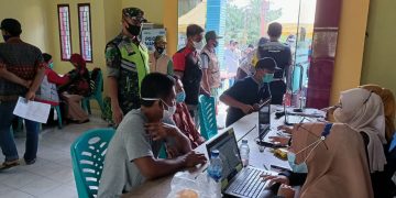 Tingkatkan Capaian Vaksin Tim Satgas Covid-19 Bengkalis Terus Bergerak