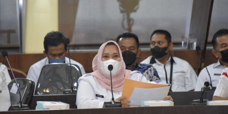 Bupati Bengkalis Kasmarni Ikuti Rakor Hight Level Meeting TPID