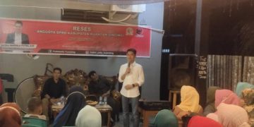 Reses di Bukit Pedusunan, Satria Mandala Tampung Aspirasi Kantor Desa dan Mesin Penggilingan Pakan Ternak