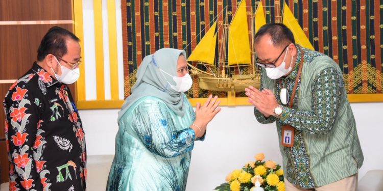 Bupati Kasmarni Silaturrahmi ke BPK-RI Perwakilan Provinsi Riau