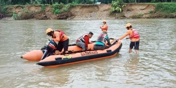 Upaya Pencarian Korban Petani Hanyut Dilanjutkan, Tim SAR Turunkan Tim Gabungan Susur Sungai Kampar