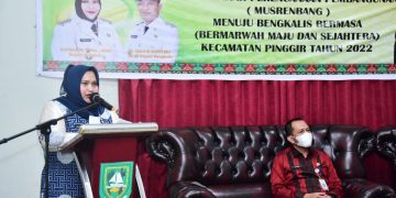 Tahun 2022, Kecamatan Pinggir Dapat Alokasi Anggaran Rp70 Milyar