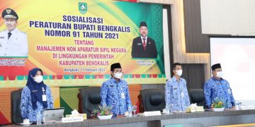 Bupati Bengkalis Deadline 21 Februari, Perangkat Daerah Segera Laporkan Data Non ASN
