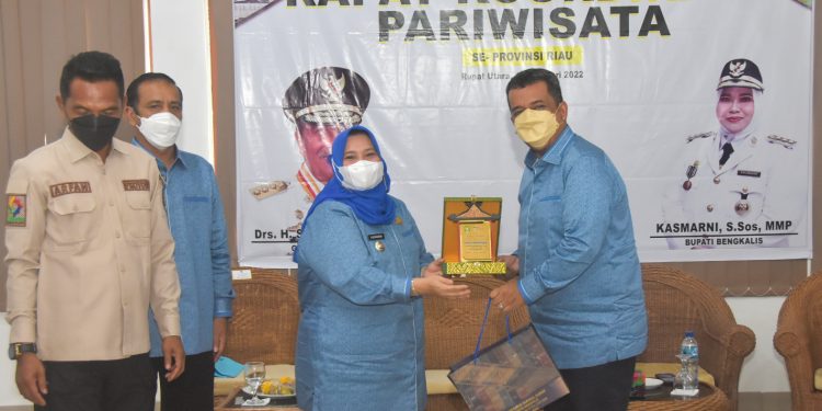 Maksimalkan Pengembangan Wisata Rupat Utara, Pemkab Bengkalis Bersama Disbudparpora Riau Gelar Rakor Pariwisata se Provinsi Riau