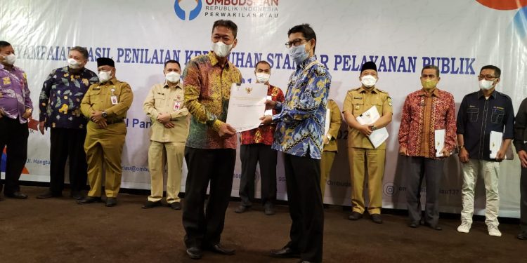 Terbaik ke III  Pelayanan Publik se Indonesia, Bupati Aftizal Minta dipertahankan dan ditingkatkan