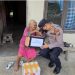 Dikunjungi Kapolsek Singingi di kediamannya, Mbah Jawa Menangis Terima Santunan dan Silaturrahmi Kapolsek