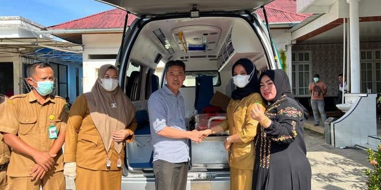 Bupati dan Wabup Rohil Tinjau Pembangunan 15 Unit Restlemen di Bagan Hulu