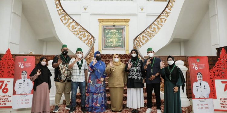 Terima Audiensi HMI, Bupati Kasmarni Minta Bersinergi Membangun Negeri