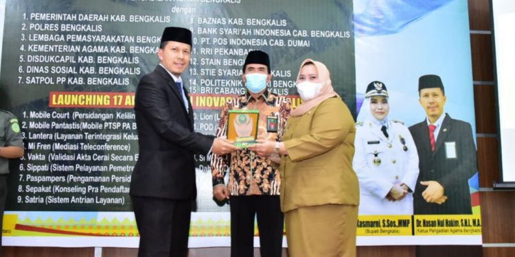 Bupati Kasmarni, Apresiasi Atas Inovasi PA Bengkalis