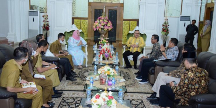 Terima Audiensi  KPID Riau, Pemkab Bengkalis Siap Mendukung Program Pusat