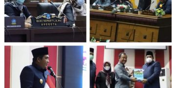 DPRD Bintan Gelar Rapat Paripurna LKPj  Bupati Bintan Tahun 2021