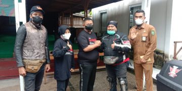 Dilepas Camat Riki, Tim Touring Riaulantang.com Bergerak ke Lombok, Tempuh 2.774 Km untuk Catatkan Sejarah Jurnalis Bengkalis Pertama ke Lombok Dengan Motor