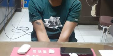 Satresnarkoba Kuansing Amankan Pelaku Pemilikan Shabu di desa Koto Inuman