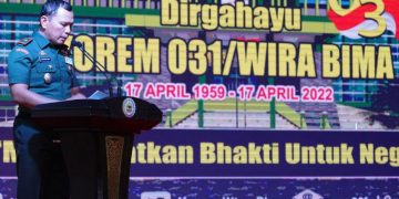 Korem 031/WB Gelar Syukuran HUT ke-63 Tahun 2022