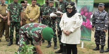 Kades Akhyar Bangga Desanya didatangi Jenderal Bintang Dua