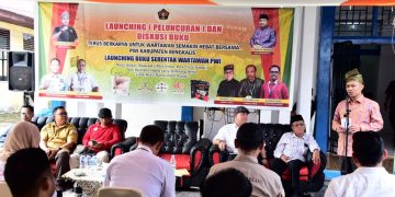 Launching 5 Buku, Wabup Bagus Santoso Berharap Lahirnya Penulis Hebat di Bengkalis