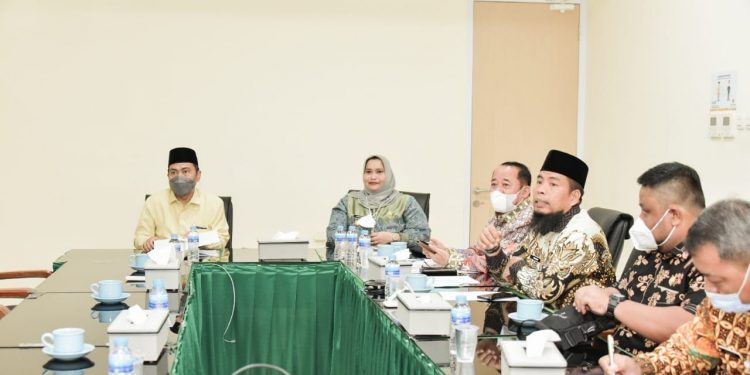 Silaturrahmi Ke Baznas RI, Bupati Kasmarni Sampaikan 3 Persoalan di Bengkalis