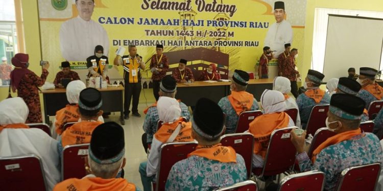 Besok Berangkat ke Arab Saudi, JCH Riau Kloter Pertama Masuk Asrama Haji 