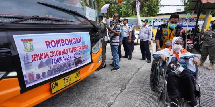 Hari ini, JCH Riau Asal Kabupaten Inhu dan Kampar Masuk Embarkasi Haji Antara
