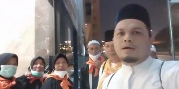 JCH Riau di Makkah Kunjungi Masjidil Haram, Tunaikan Shalat Isra’