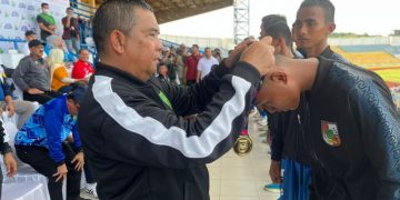 Wagubri Tutup POPDA XV Tahun 2022, Pekanbaru Peringkat 1, Bengkalia Peringkat 2