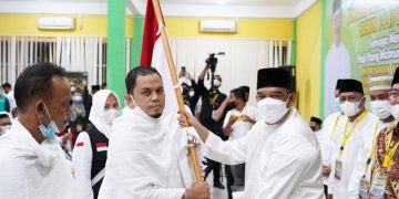 Wagubri Lepas Keberangkatan JCH Kloter Kedua Riau