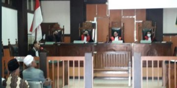 Sidang Lanjutan Kades Teluk Aur Kembali Digelar di PN Rohul