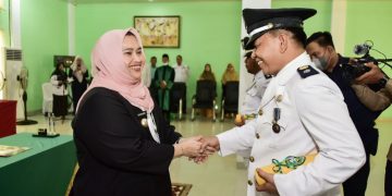 Bupati Kasmarni Lantik Ali Ridwan Pj Kades Pamesi dan Dadang Pj Kades Sungai Nibung, Gantikan 2 Kades Yang Meninggal,